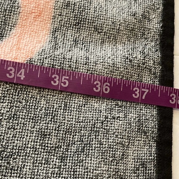 Bloomingdale’s Bloomie’s Multicolored Graphic Cotton Large Beach Bath Towel Peru - Picture 6 of 8